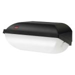  Philips LED Sicherheit Coreline BWC110 Schwarz 9W 900lm - 830  | 242x110mm - IP54 - Lichtsensor