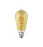 Ledvance Smart+ Wifi E27 Edison Classic Fadenlampe Gold 6W 680lm - 825  | Dimmbar - Ersatz Für 50W