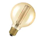 Osram Vintage 1906 LED E27 Globe Fadenlampe Gold 95mm 5.8W 470lm - 822  | Dimmbar