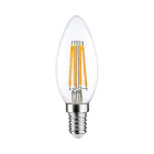 LED E14 Kerze Fadenlampe Klar 4.5W 470lm - 827 | Dimmbar - Ersatz für 40W