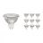 Mehrfachpackung 10x LED-Spot GU5.3 MR16 4W 345lm 36D - 827 | Ersatz für 35W