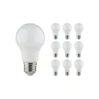 Mehrfachpackung 10x Classic LED E27 Birne Matt 8W 806lm - 930  | Höchste Farbwiedergabe - Ersatz Für 60W