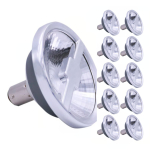 Mehrfachpackung 10x Led-Spot AR70 BA15d 6W 350lm 36D - 927  | Höchste Farbwiedergabe - Dimmbar - Ersatz Für 50W