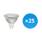 Mehrfachpackung 25x LED-Spot GU5.3 MR16 4.4W 345lm 12V 36D - 830  | Dimmbar - Ersatz für 35W