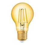 Osram Vintage 1906 LED E27 Poire Filament Dorée 4W 410lm - 824  | Remplacement 40W
