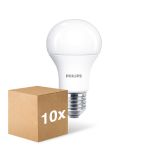Lot 10x Philips Corepro LED Ampoule E27 Poire Dépolie 10.5W 1055lm - 930  | Meilleur Rendu De Couleur - Remplacement 75W