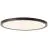 Brilliant Tuco Plafonnier Plastique Noir Blanc 19W 2700lm - 827 Blanc Très Chaud | 294mm - 3 Niveaux De Gradation Dimmable